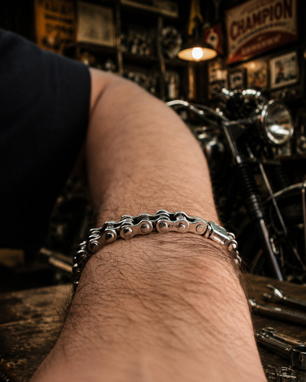Pulsera Road Silver Icon – Plata Maciza 925 de Taxco