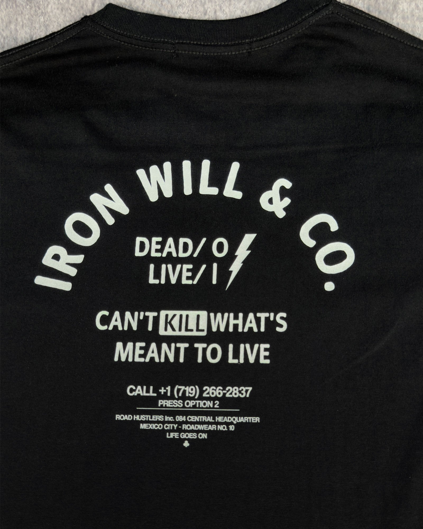 Iron Will & Co. Tee