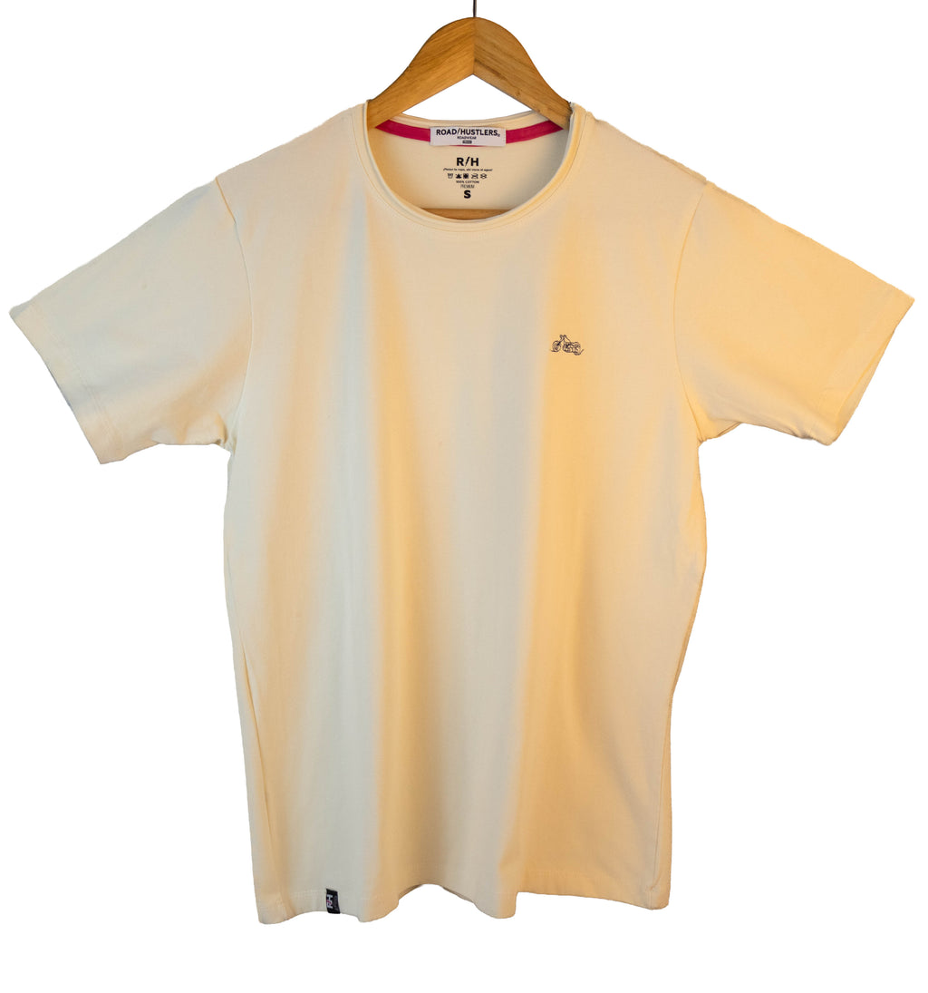 Playera Moto Fit R⚡H — Crema| Signature Collection