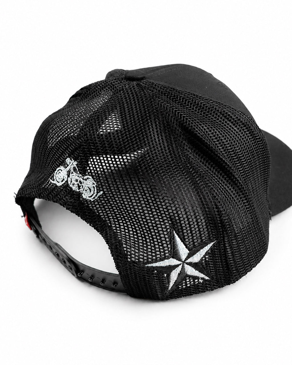 Road Cap  Heaven Takes Luck Negra Gorra Trucker