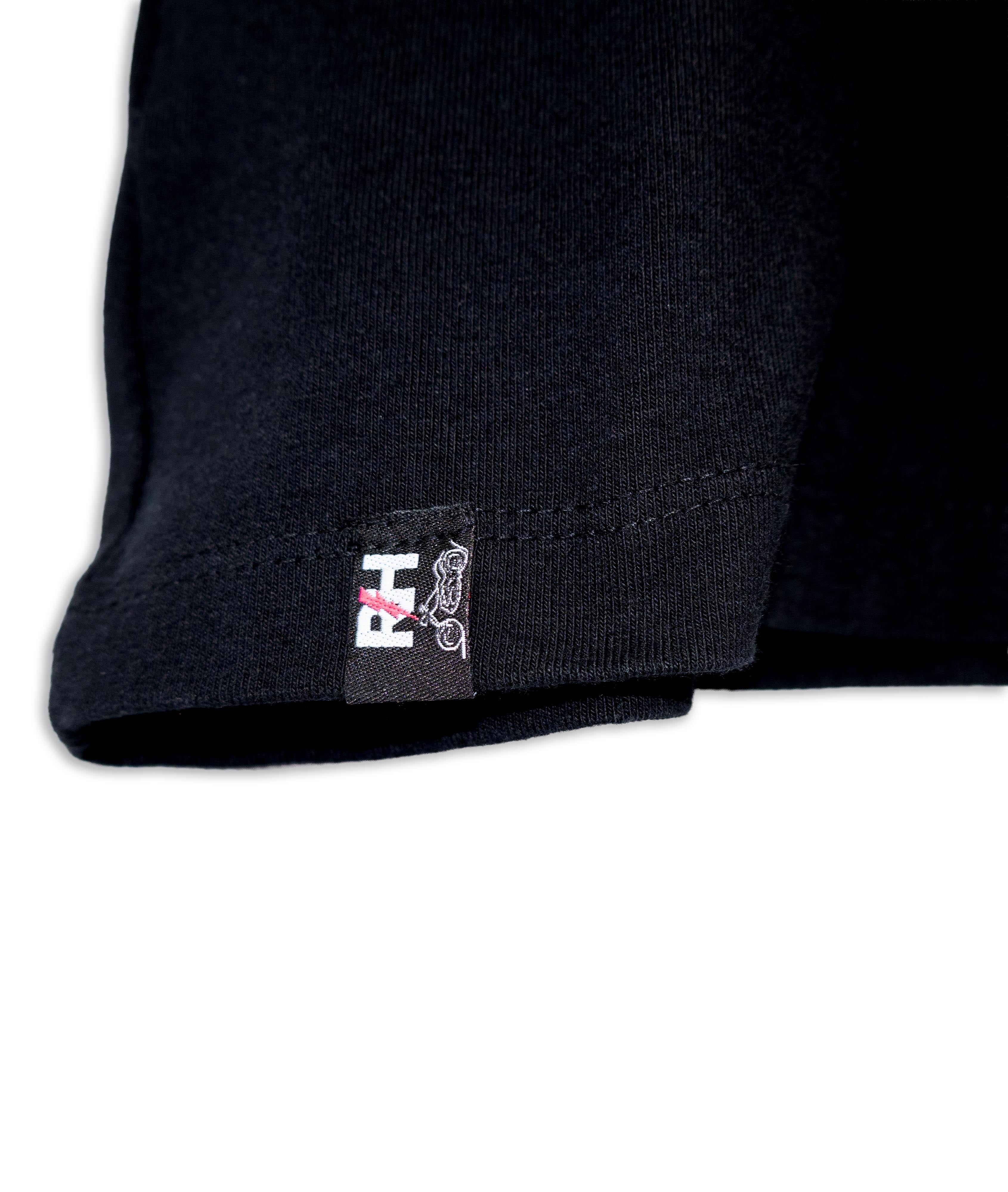 Playera Moto Fit R⚡H — Negra | Signature Collection