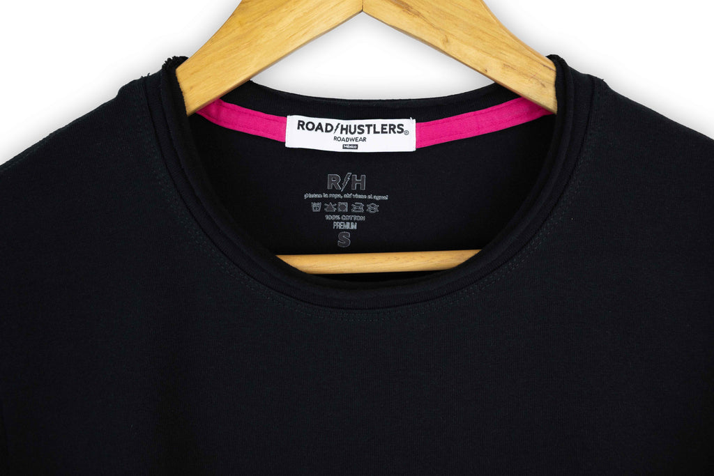 Playera Moto Fit R⚡H — Negra | Signature Collection