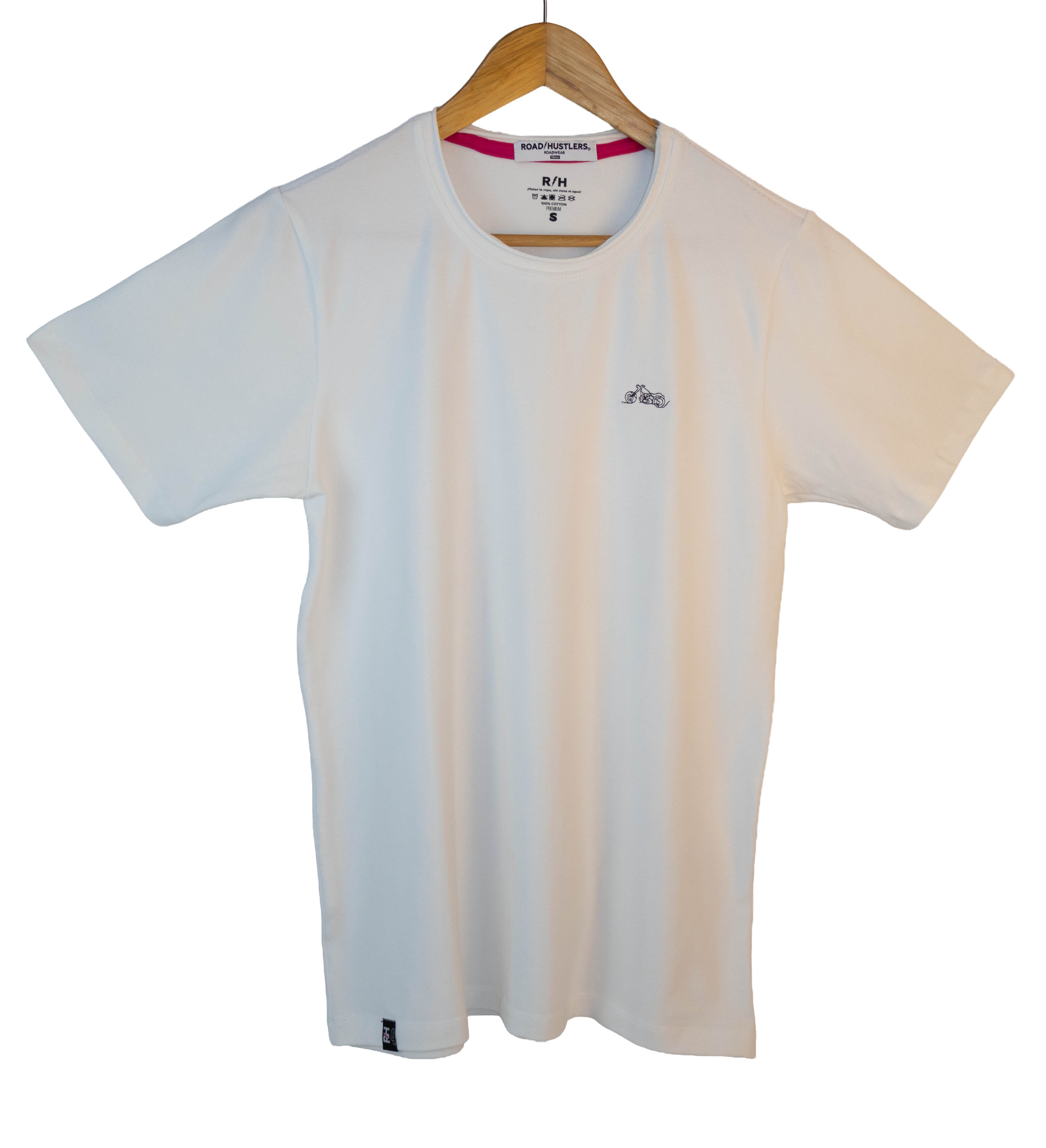 Playera Moto Fit R⚡H — Blanca | Signature Collection
